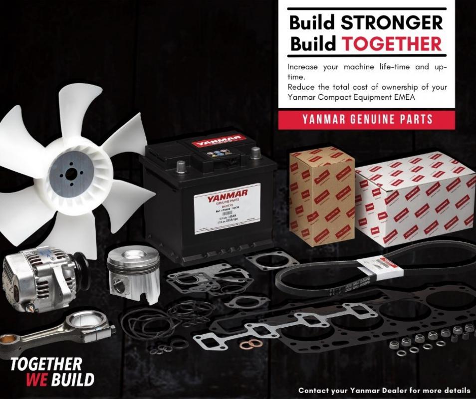 Yanmar Spare Parts for Sale Johnston Plant Sales Ltd